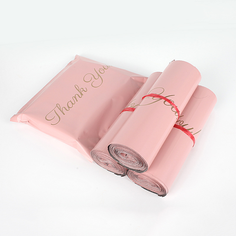 INPLUSTOP-Poudres d'expédition rose XR Express, sacs de rangement ICC, sac de courrier opaque, enveloppe de colis, vêtements de remerciement