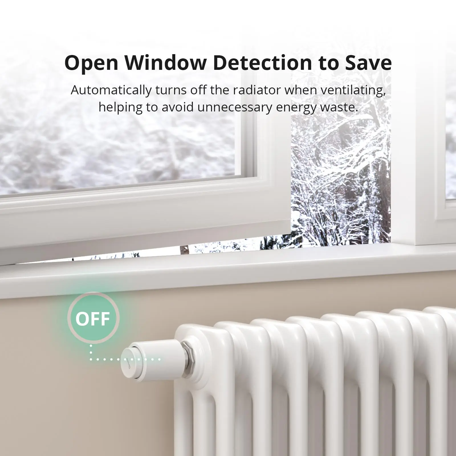 SONOFF TRVZB Zigbee válvula termostática para radiador control remoto inteligente de temperatura del hogar a través de alexa google ZBBridge-P eWelink