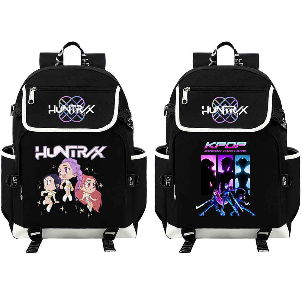 Zaino Kpop Demon Hunters per ragazza ragazzo studente adolescente zaino donna borse da scuola casual viaggio Mochila