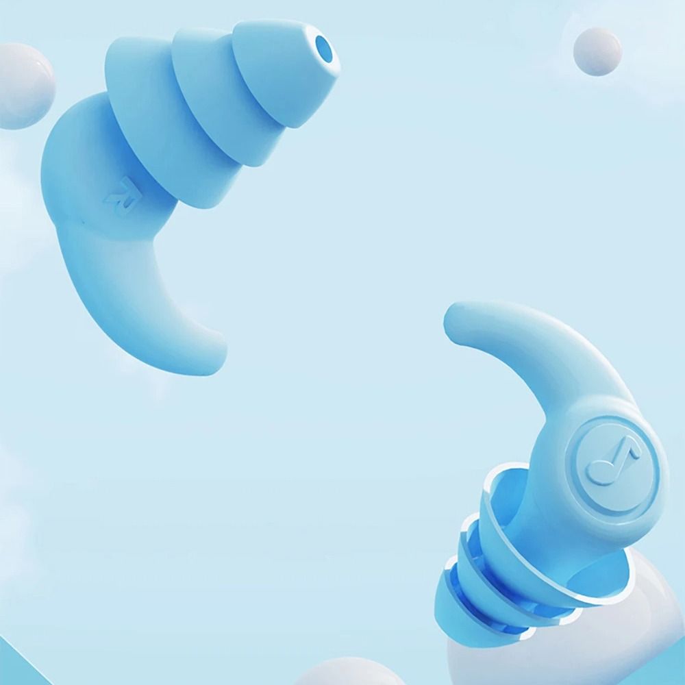 1 пара, силиконовые беруши для плавания, с защитой от шума