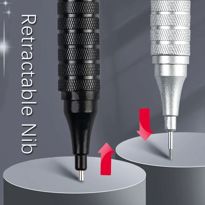 1 Máy Tính Cơ Khí Bút Chì 0.3/0.5/0.7/2.0Mm Trọng Tâm Thấp Kim Loại Vẽ Đặc Biệt Bút Chì văn Phòng Học Nghệ Thuật Viết Chữ Tiếp Liệu