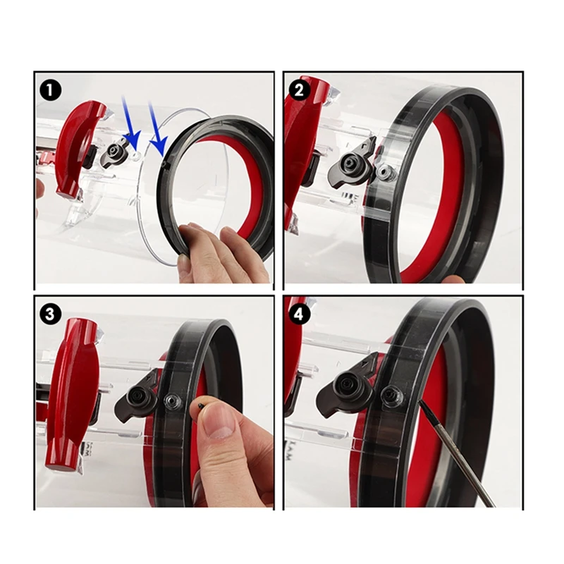 Cho Dyson V12 SV20 V10 V11 SV14 V15 Hút Bụi Bin Top Lọc Kín Vòng Bụi Thay Thế Xô Bụi dự Phòng Một Phần