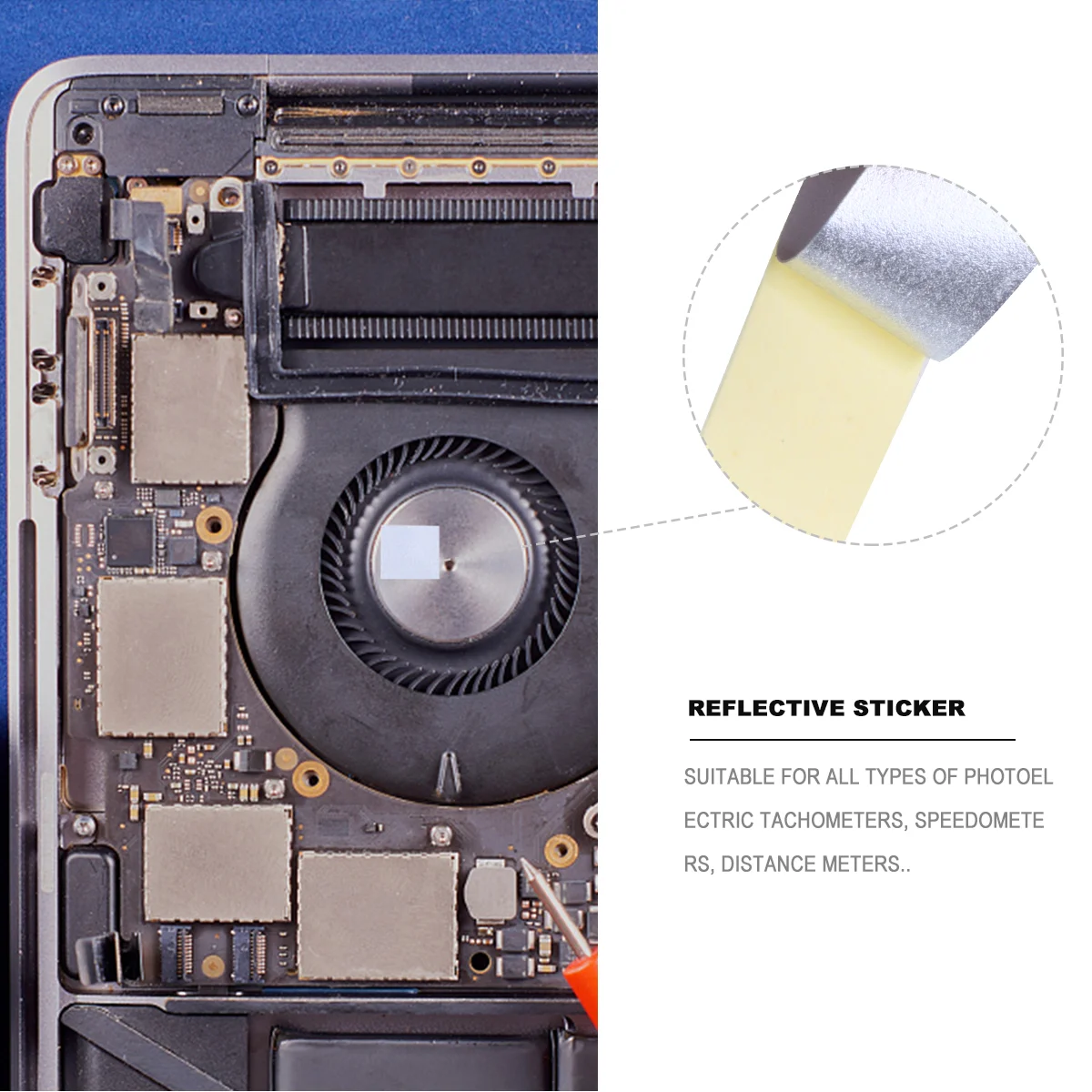 Reflective Tape For High Reflect Material Sticker Optical Tool Rpm Meter Speedometer Reflective Material Roadway Safety