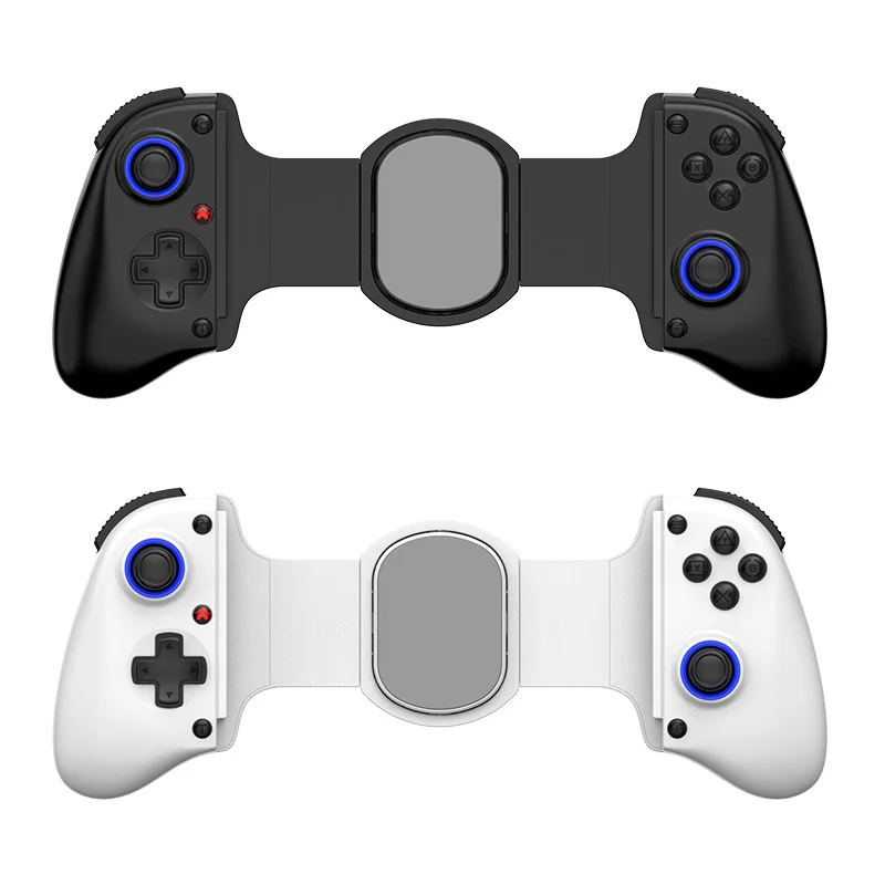 Controlador de juego telescópico BSP D11, mando de teléfono móvil con luz RGB y giroscopio Turbo/6 ejes/vibración para Android iOS PS4 Switch IP