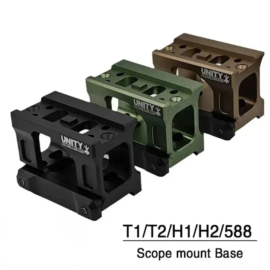 2024 nueva unidad YR271 soporte elevador rápido para Airsoft táctico T2 ROMEO5 mira de punto rojo soporte de elevación Universal
