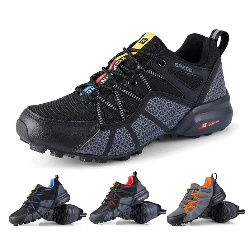 Männer Frauen Wanderschuhe Wasserdichte Outdoor Trainer Lace-up Klettern Trekking Turnschuhe Berg Wandern Jagd Taktische Turnschuhe