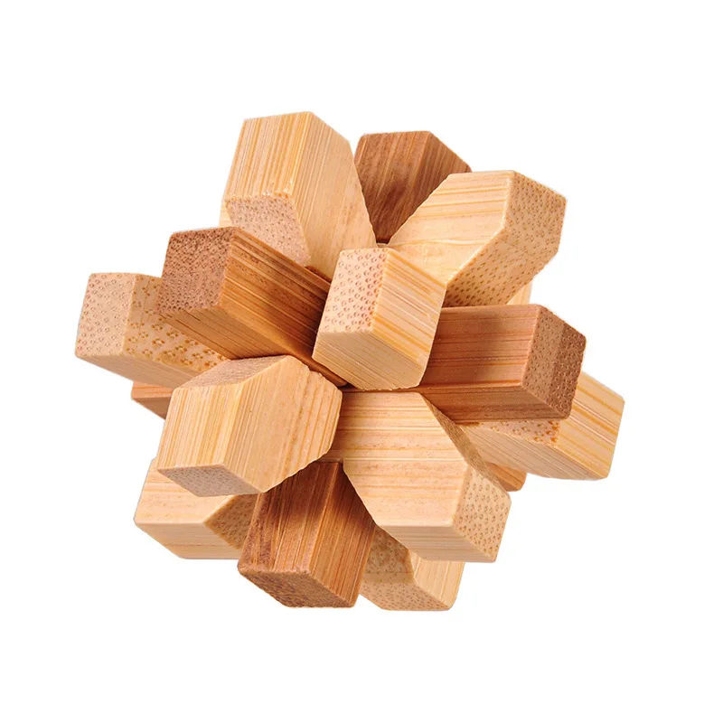 11 Loại 4.5 Cm Trí Não IQ Teaser Khổng Minh Khóa 3D Gỗ Lồng Vào Nhau Burr Ghép Hình Trò Chơi Đồ Chơi Dành Cho Người Lớn Trẻ Em bán Buôn