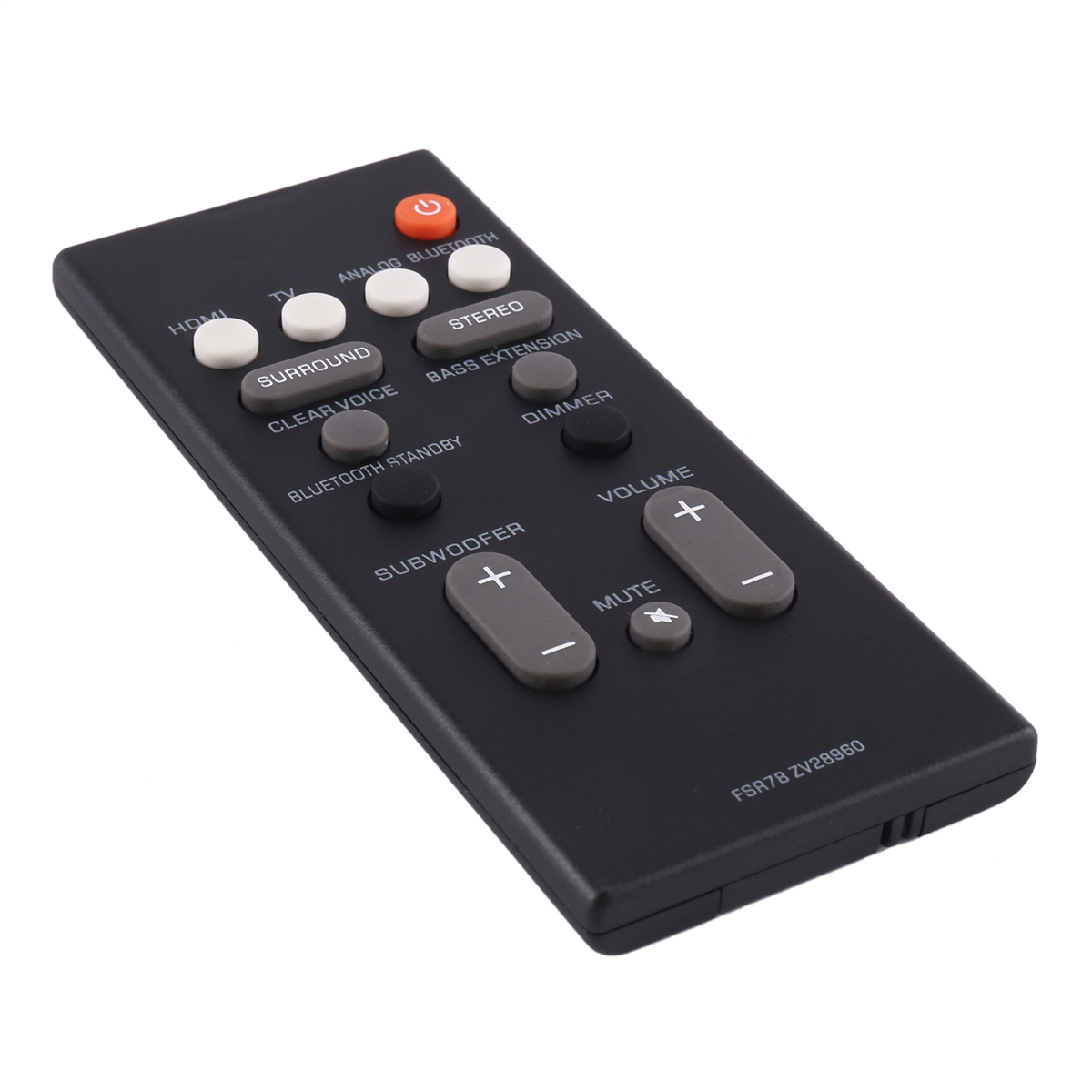 A66I Remote Control FSR78 ZV28960 untuk Yamaha YAS-106 YAS-207 ATS-1060 YAS-107 ATS-1070 Bluetooth Soundbar Sistem