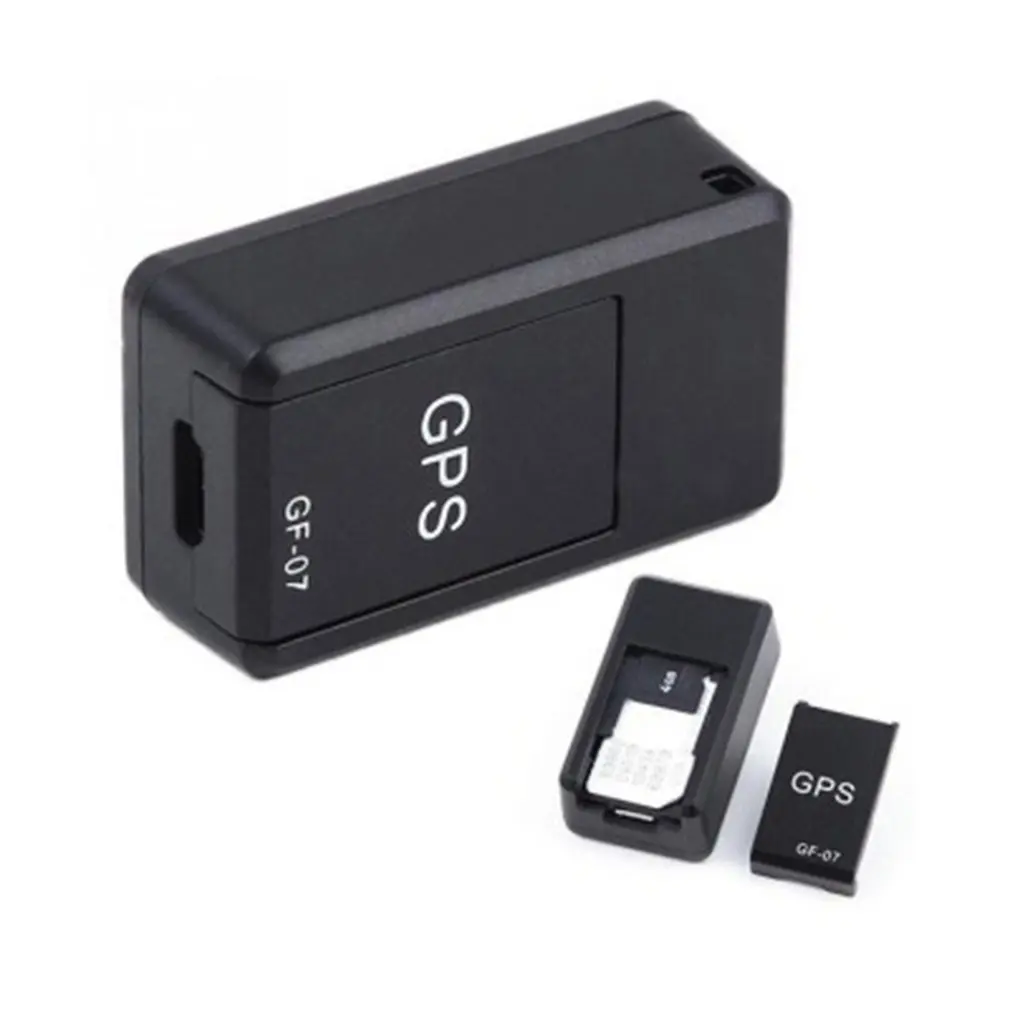 Rastreador magnético de coche GF07, posicionador GPS, seguimiento en tiempo Real, Mini localizador de adsorción magnética, insertos SIM, mensaje, mascotas, antipérdida