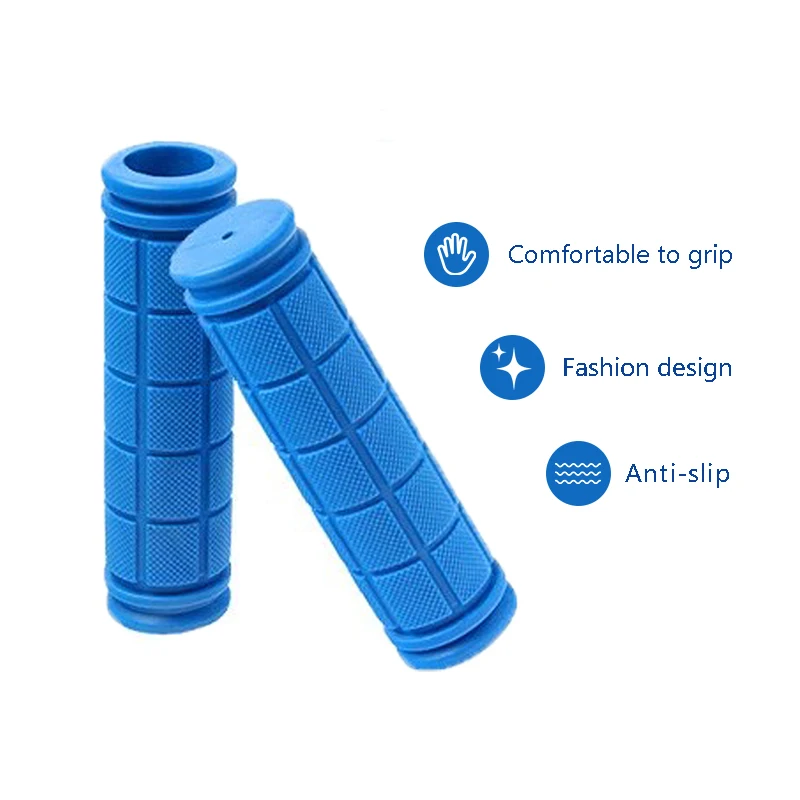 1 คู่จักรยานHandlebar Grips Soft Scooter Extremeจักรยานยางลื่นกันกระแทกจักรยานพับภูเขาจักรยานอุปกรณ์เสริม