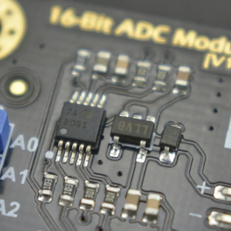 Módulo de conversão I2c Ads1115 de 16 bits Coleta de dados Adc para Arduino Raspberry Pi