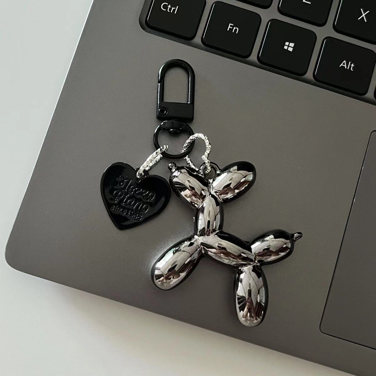 Mode Schlüsselbund Punk Y2K Ballon Hund Schlüsselanhänger für Frauen Tasche Anhänger Schmuck Schmuckstück Mädchen Auto Schlüssel Ring Schlüssel Kette Zubehör