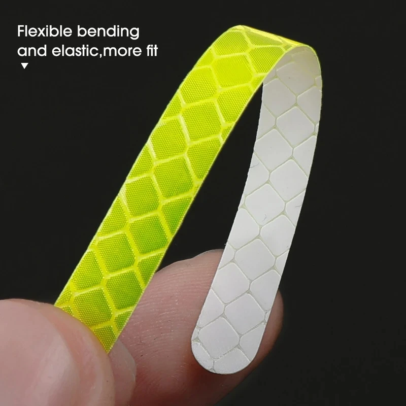 20Pcs Car Motorcycle Wheel Reflective Strips Colorful Hub Stickers Car Styling Decal Sticker Auto Moto Decor Decals Accessories