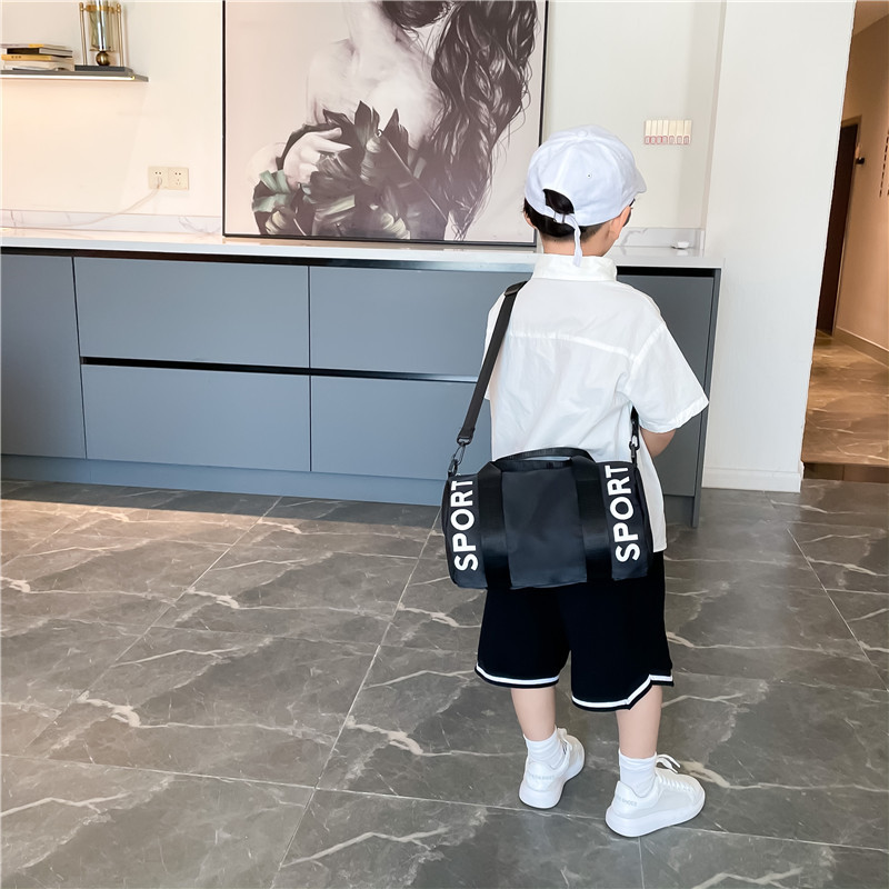 Bolsas deportivas de viaje para niños, equipaje de Fitness, pequeño entrenamiento de nailon, embalaje de fin de semana, Bolsas de hombro para niños, bolso de gimnasio