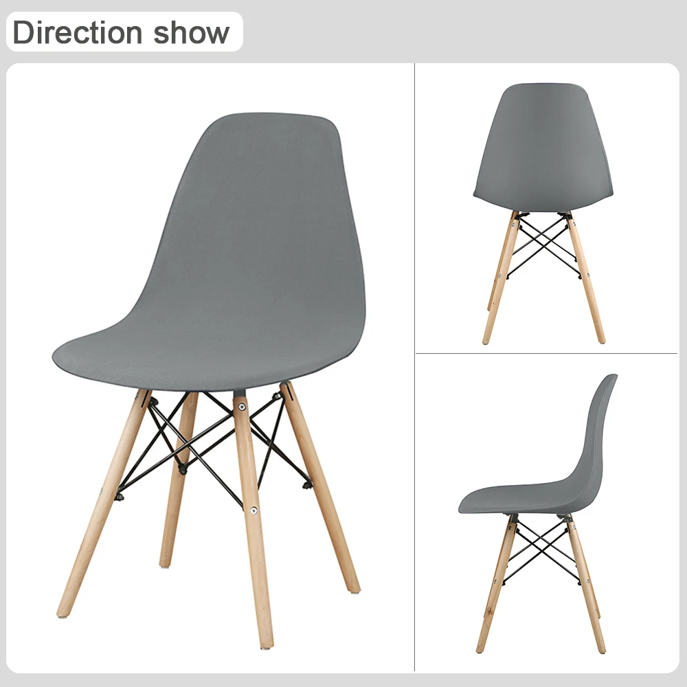 Elastische Schale Stuhl Abdeckung Stretch Esszimmer Stuhl Abdeckung Sitzbezüge Schonbezug Möbel Protector Hotel Home Wohnzimmer Abnehmbare