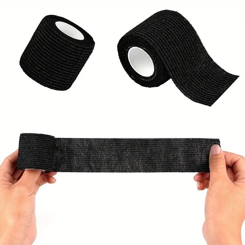 Vendaje autoadhesivo transpirable, envoltura elástica, tela Flexible, vendaje cohesivo no tejido, cinta deportiva de primeros auxilios médicos, 1/4/8 rollos