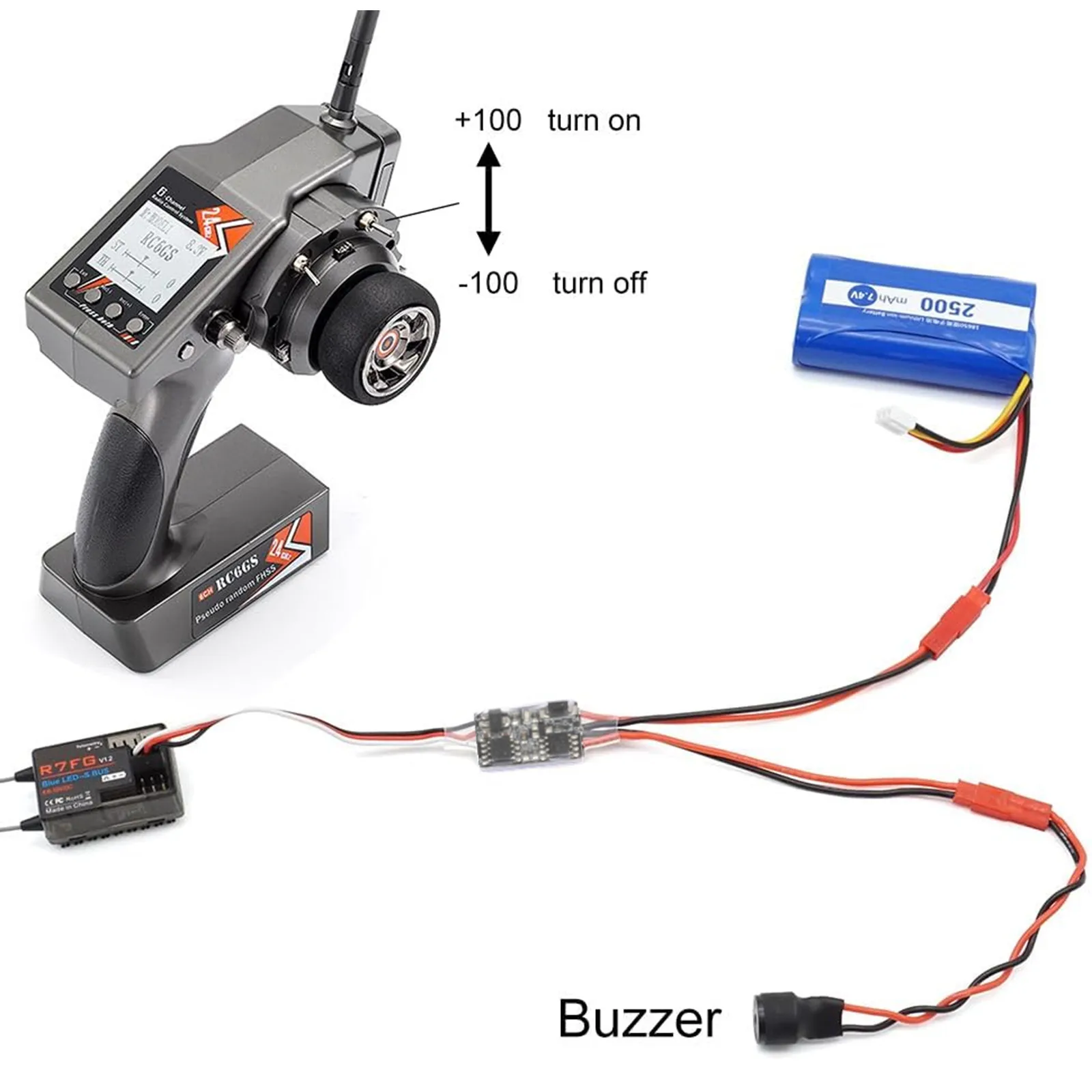 2-20A Hoge Stroom Afstandsbediening Elektronische Schakelaar 3-30V Antenne Model Plant Bescherming RC Drone Waterpomp PWM signaal Controle