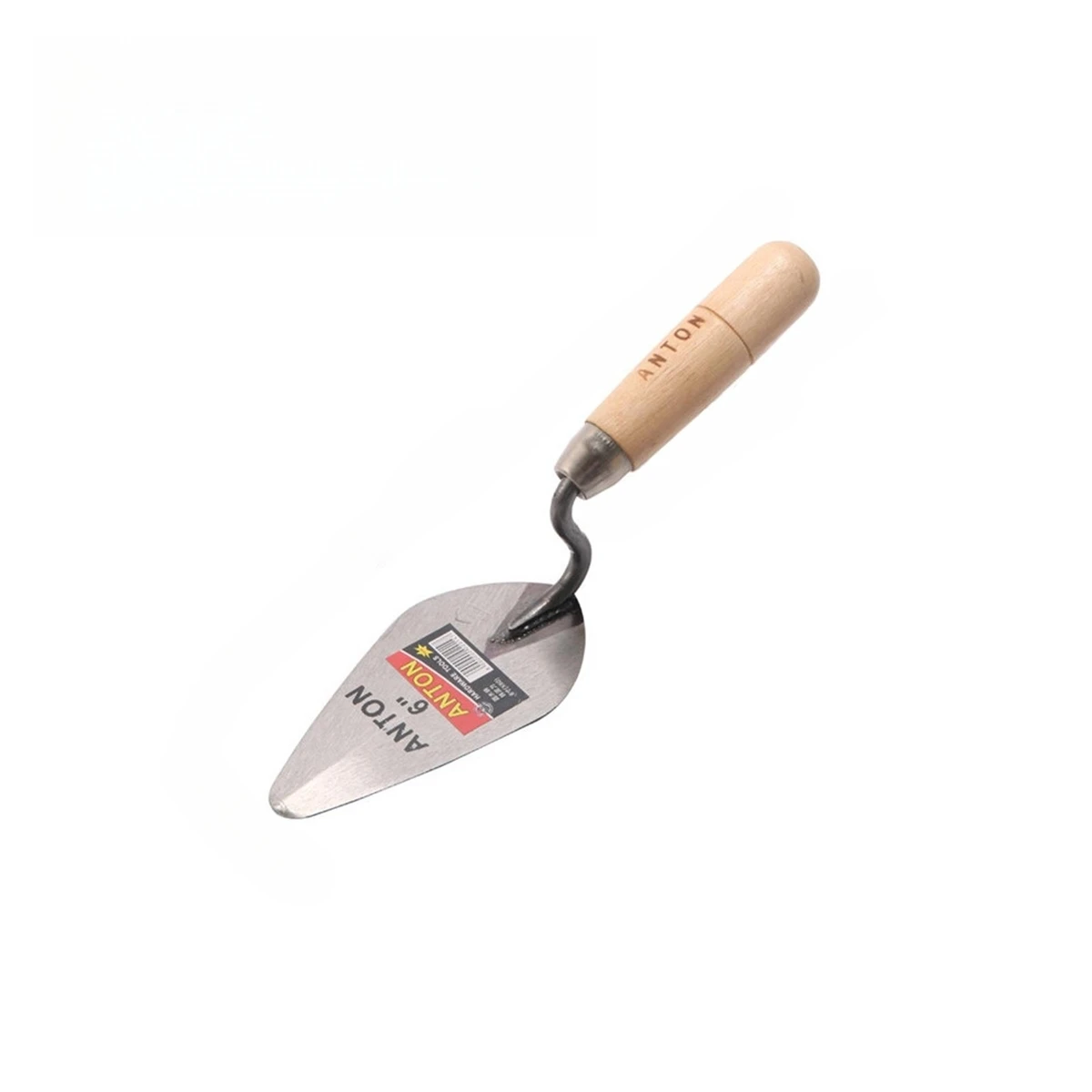 เหล็กคาร์บอนฉาบปูน 6 นิ้ว 7 นิ้วชี้ก่ออิฐมีดรอบไม้ Handle เกรียงผนังอิฐเกรียง Mason เครื่องมือ