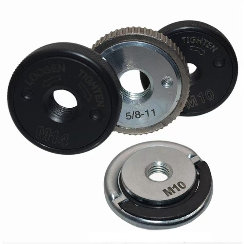 M10 M14 5/8 ''-11 Smerigliatrice angolare Flangia Dado Interno Esterno A Sgancio Rapido Dado di Bloccaggio Sostituire Per Bosch Metabo Milwaukee Makita Dewalt