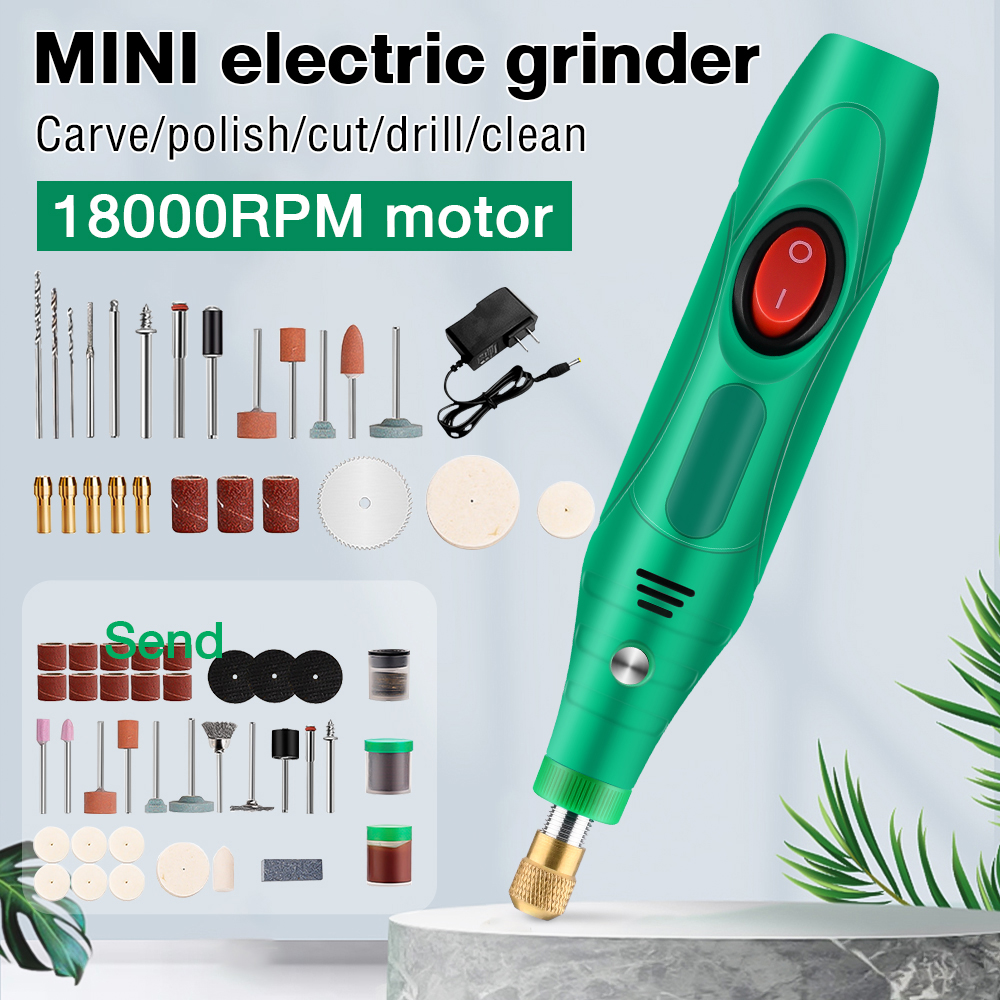 110-240V Mini Drill Polishing  Engraver Pen Grinder Electric Rotary Tool Grinding Machine Miniature Household Tool
