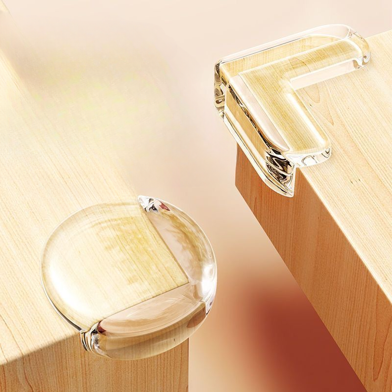 Esquinas de borde anticolisión para niños y bebés, Protector de silicona de seguridad, protección de mesa, Protector de mesa de PVC seguro