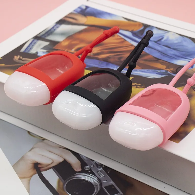 Silikon-Parfüm-Hülle, tragbarer Silikon-Händedesinfektions-Hülle für den Außenbereich, Parfüm-Hülle für ein Auto-Parfüm