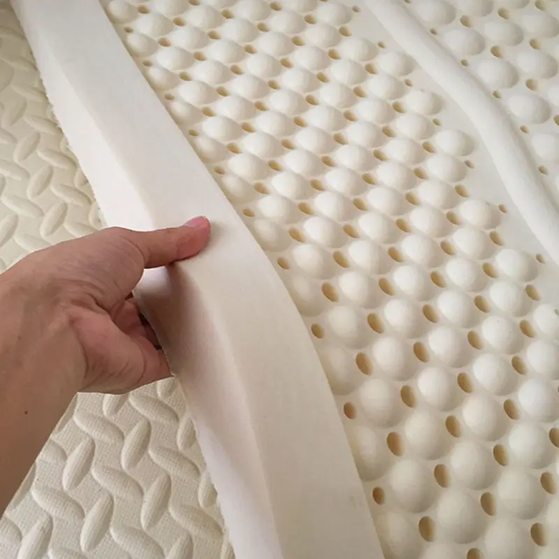 Colchão líquido de látex 100% natural, colchão tailandês tatami de recuperação lenta, modo de imprensa, colchão com capa, tamanho personalizável