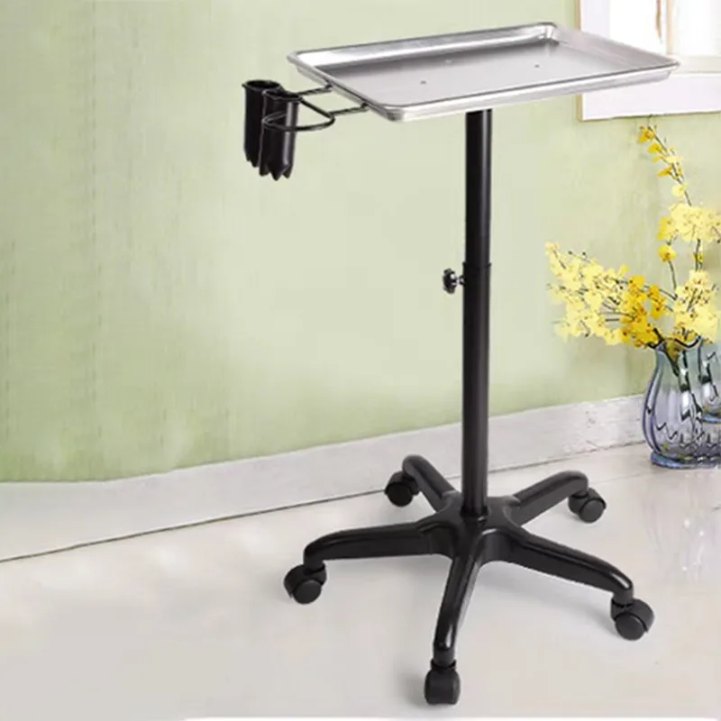 Carrello di bellezza moderno Design Vassoio per styling SPA Stazione per parrucchieri Carrello per servizio barbiere Carrello portaoggetti Mobili per salone