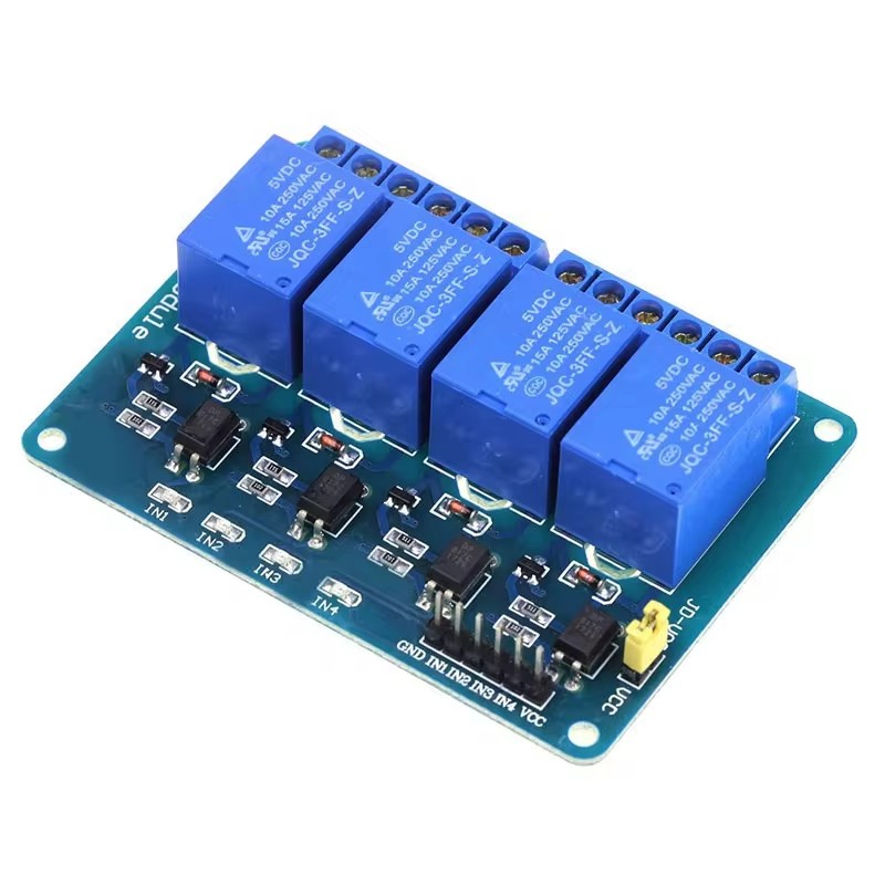Módulo de relé de bajo nivel, placa de interfaz, PIC AVR DSP ARM MCU Shield para arduino, 5V, disparador, uno, dos, cuatro, ocho, 1, 2, 4, 8 canales