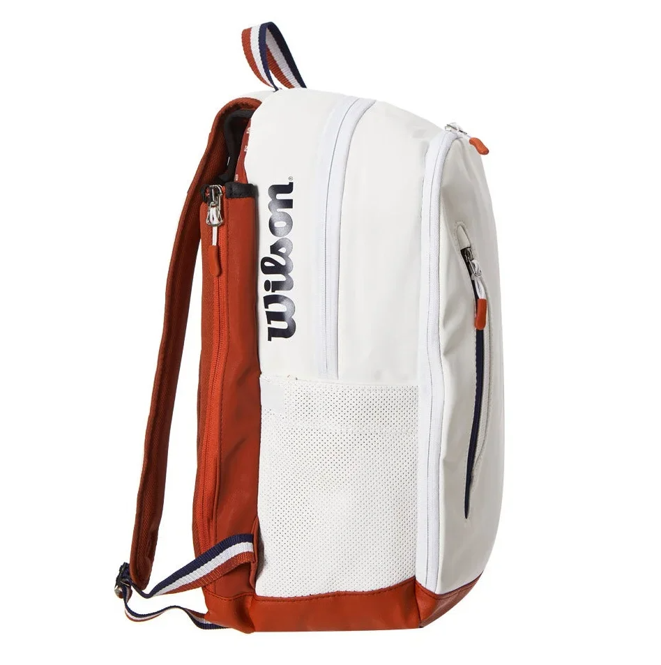 Wilson Roland Garros - Clay TENNIS กระเป๋าเป้2-Racket MAX กับช่องท่องเที่ยวที่ระลึกไปเปิดที่ฝรั่งเศส