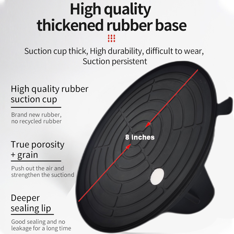 2024 Vacuümzuignap 200 kg Laadvermogen Zware vacuümstrooier voor tegel 8 inch beker Adsorptie Graniet