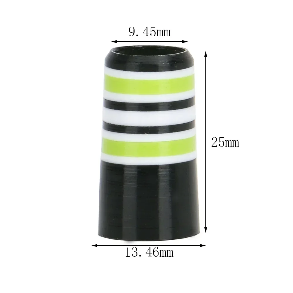 10ชิ้นปลอกหุ้มกอล์ฟพลาสติกขนาด0.370ปลอกไม้กอล์ฟสำหรับ9.45x25x13.46mm ไม้กอล์ฟหัวไม้กอล์ฟคุณภาพสูง