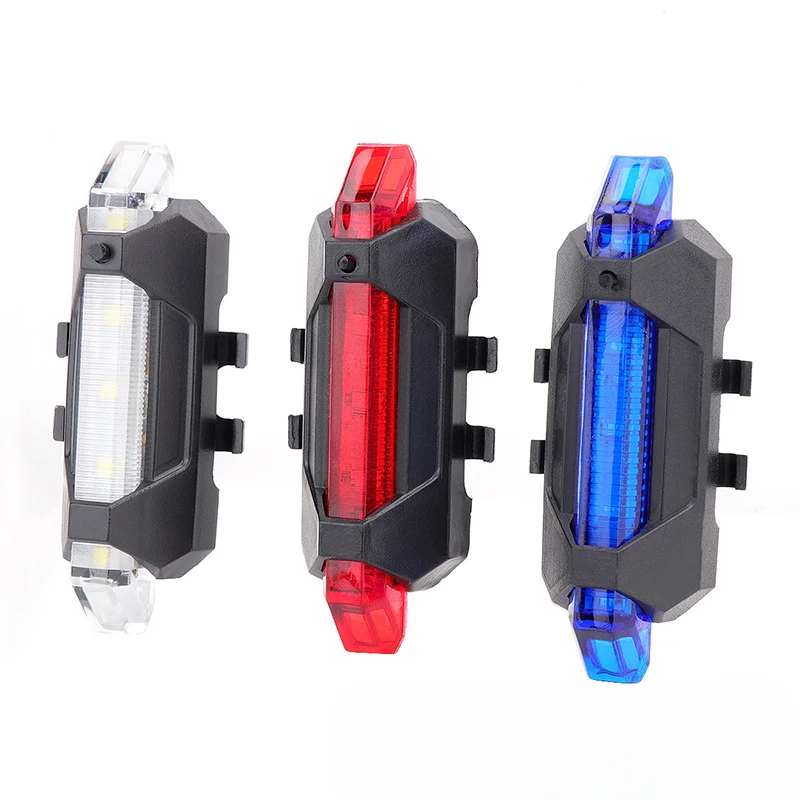 ไฟท้ายจักรยานเสือภูเขากันน้ำแบบ USB ชาร์จไฟได้ไฟท้าย lampu depan LED สำหรับ skuter listrik