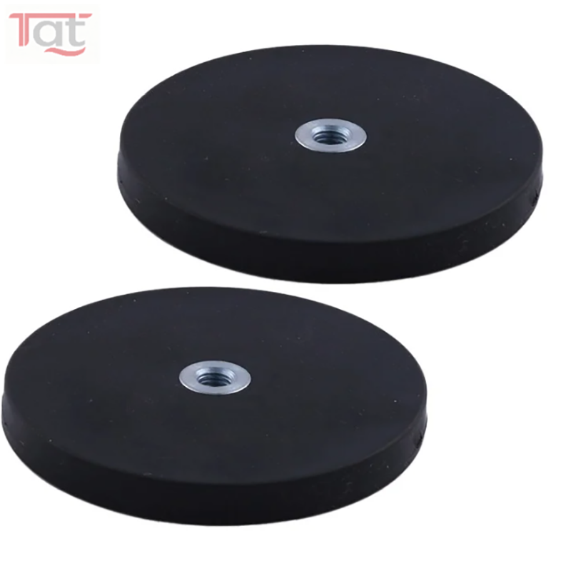 2 Stuks 43 Mm/66 Mm/88 Mm M4/M6/M8 Interne Draad Magnetische Base beugel Klem Led Verlichting Bar Houder Suv Offroad