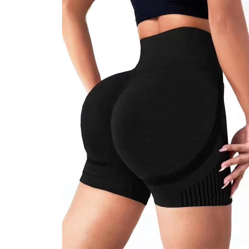 Frauen Yoga Shorts Hohe Taille Workout Shorts Fitness Yoga Lift Butt Fitness Damen Yoga Gym Running Short Hosen Sportswear
