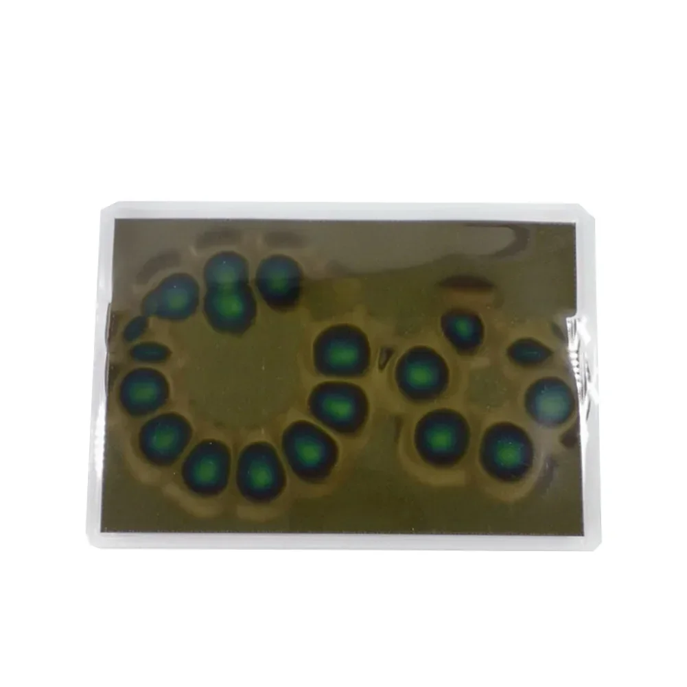 25/30/50 มม.Magnetic Field Viewer เสาแม่เหล็กการ์ดทดสอบแม่เหล็กพื้นที่สังเกตฟิล์มการ์ดแม่เหล็กเครื่องตรวจจับรูปแบบจอแสดงผล