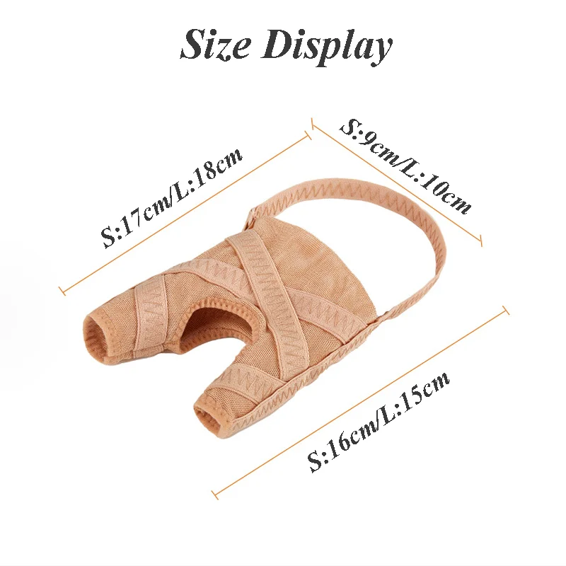 Fabric Bunion Corrector Breathable Adjustable Hallux Valgus Sleeve Spacer Separator Toe Corrector Sports Bunion Socks Running