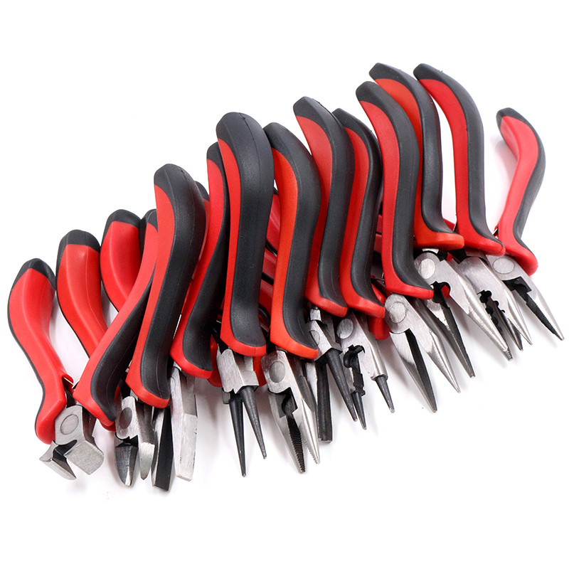Ferronickel Carbon-Thép Cứng Mũi Tròn Cấp Cắt Trang Sức Kìm Dụng Cụ Tự Làm Thiết Bị Kìm Phù Hợp Với Thủ Công Beadwork Sửa Chữa