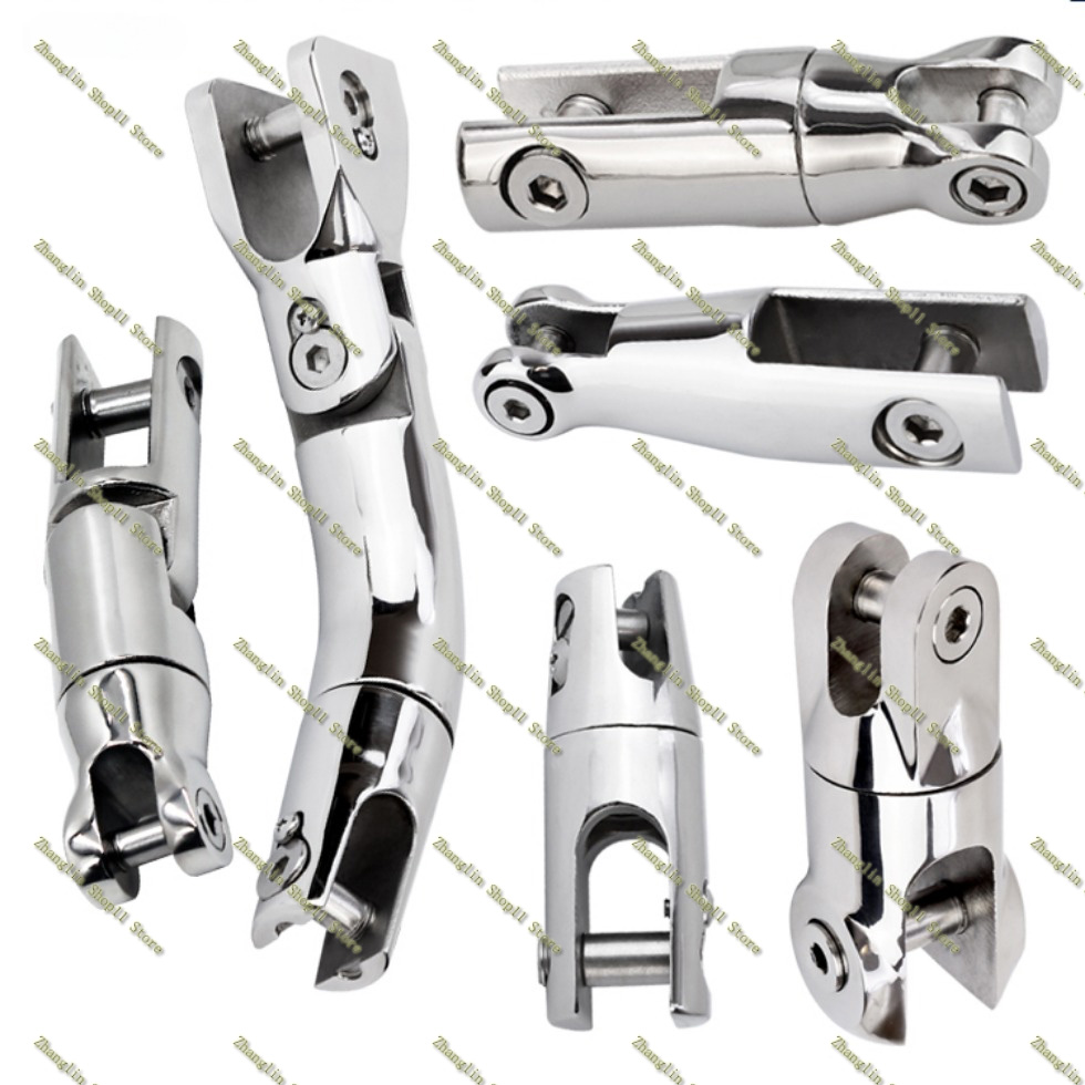Conector giratório de âncora de barco, conector de âncora giratório de aço inoxidável 316, acessórios de âncora para barcos, corrente de 6mm-8mm 8mm-10mm