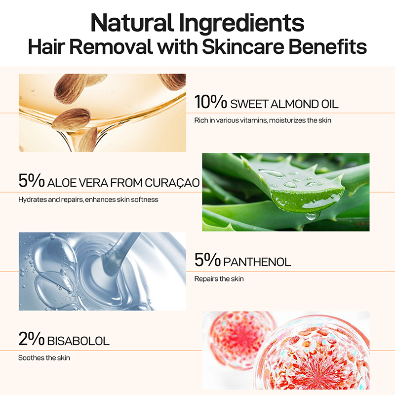 Joypretty crèmes d'épilation élimination rapide et douce soins de la peau blanchissant clair lèvres cheveux aisselles crème d'épilation pour les femmes beauté