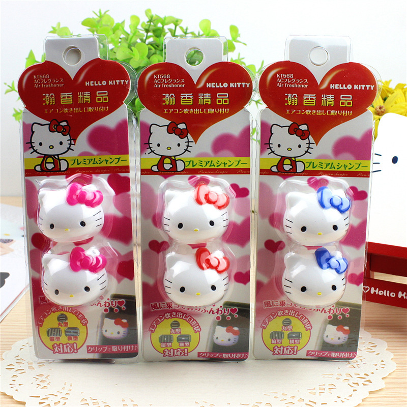 Hello Kitty Máy Lọc Không Khí Sáng Tạo Dễ Thương Không Khí Thông Hơi Ổ Cắm Xông Phòng Kẹp Kawaii Điều Hòa Không Khí Ổ Cắm Trang Trí