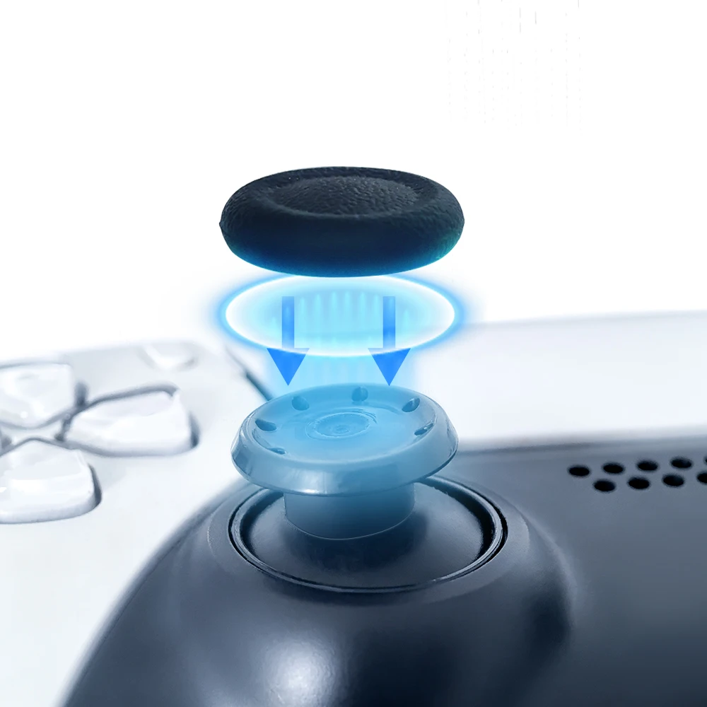 Replacement and repair cap for PS4 and PS5 gamepad joystick without disassembly and easy installation