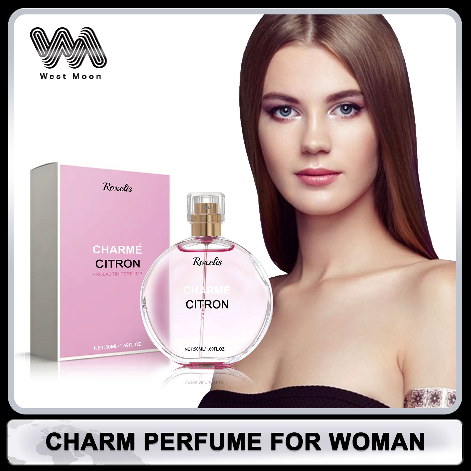 Spray de perfume para mulheres, fragrância floral fresca de longa duração, sabor de flor leve, charme para atrair a atenção, perfume, presente de namoro