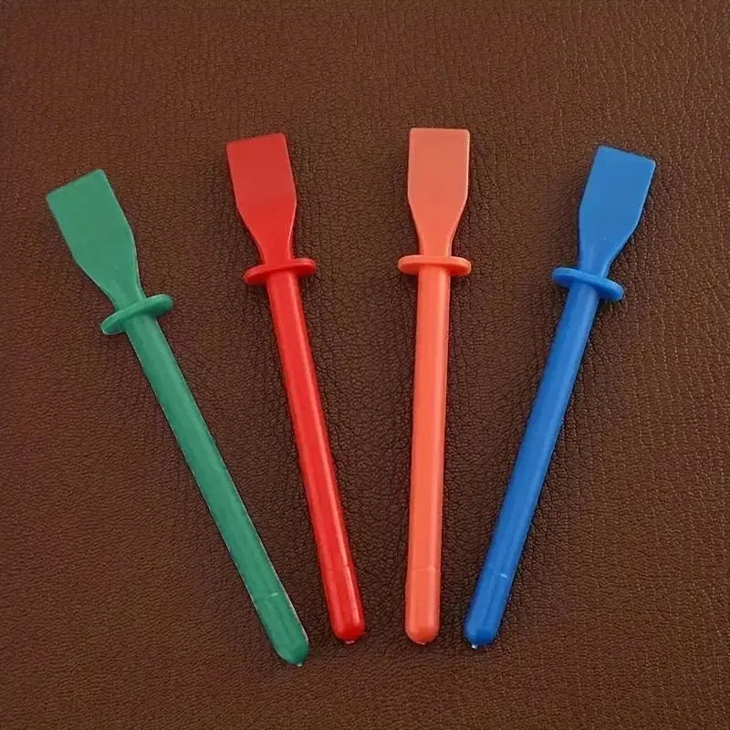 8–20 Stück Kleberstreuer, Polypropylen-Kleber-Ausstrich-Sticks-Applikator, Malerei-Schaber für handgefertigte DIY-Kunst-Leder-Bastelwerkzeuge