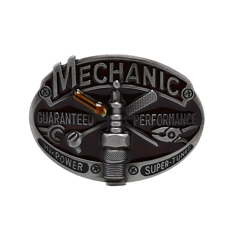 Мужская пряжка для ремня в стиле ретро плотник механик металлический сплав ковбойский