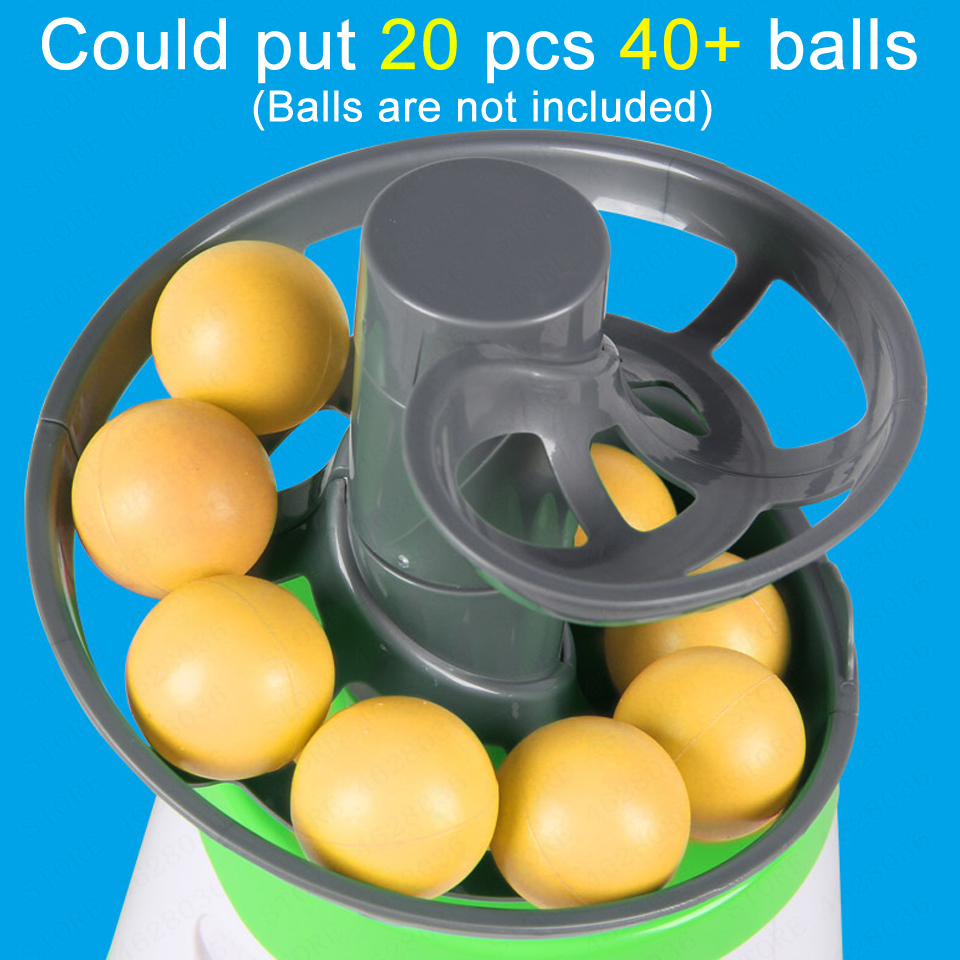 Pichet de balle de Tennis de Table Portable de haute qualité, Version double alimentation, Machine de lancement de Robot de balle de Ping-Pong pour entraîneurs