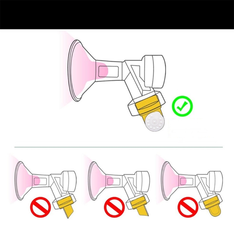 Effiziente Ersatzmembran-Brustpumpenmembran für Mini-Elektro-/Swing-Milchpumpen usw. Vier Arten von Milchpumpen P31B