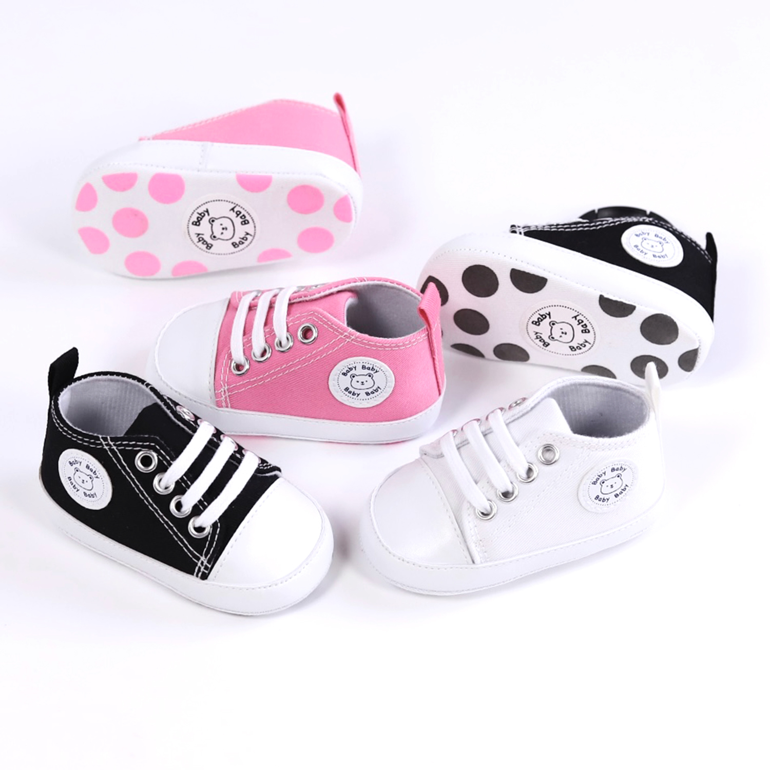 RABEISIR Tênis fofos e confortáveis para bebês meninos, sapatos leves e antiderrapantes para caminhada interna e externa, primavera e outono