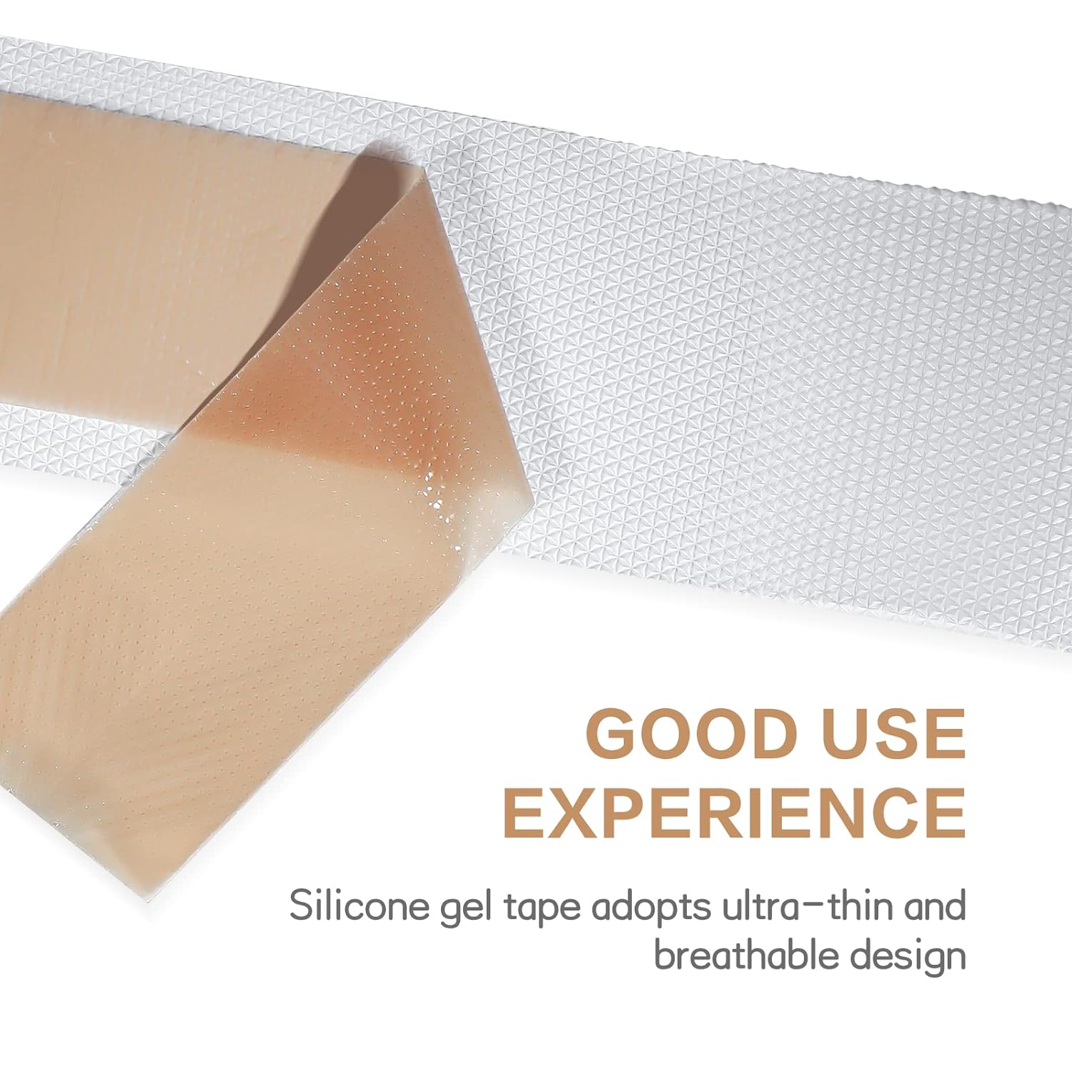超薄型シリコンレーステープウィッグ用 4 センチメートル x 150 センチメートルノンスリップレースウィッググリッドシリコンテープ通気性ノットヒーラーレースウィッググリップ