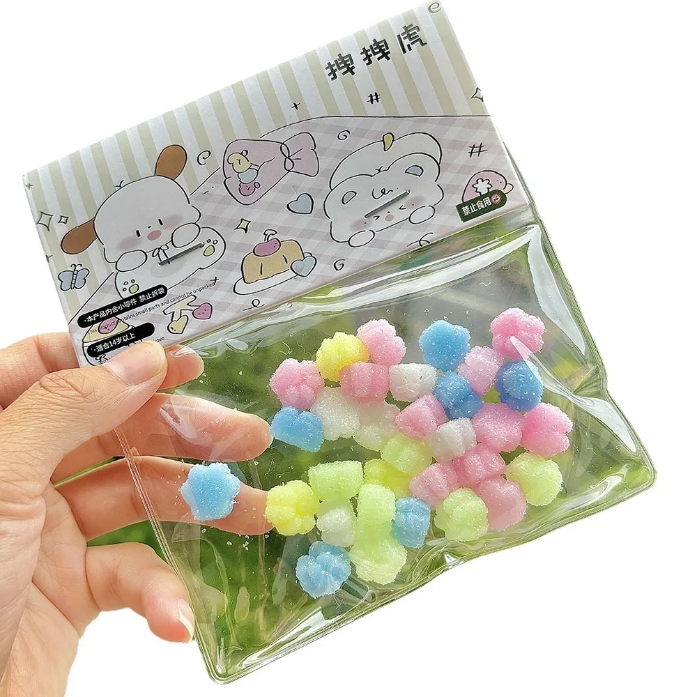 Soft TPR Pinch Toy Colorful Slow Rebound Decompression Toy Mini Decompression Tool Mini Cat Claw
